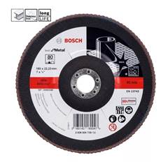Disco De Lixa Flap Disc Curvo G80-7x7/8 Bosch 2608606739