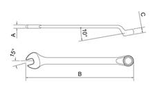 Chave Combinada 1.1/8” 