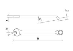 Chave Combinada 10 mm 