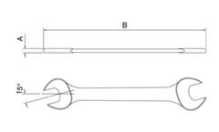 Chave Fixa 27x32 mm 