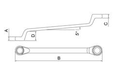 Chave Estrela 44630/101 6 X 7 MM TRAMONTINA