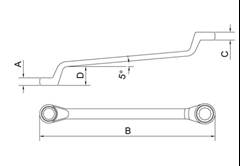 Chave Estrela 3/8”x7/16”