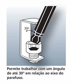 Chave Allen Hexagonal Ponta Abaulada 3,5 mm