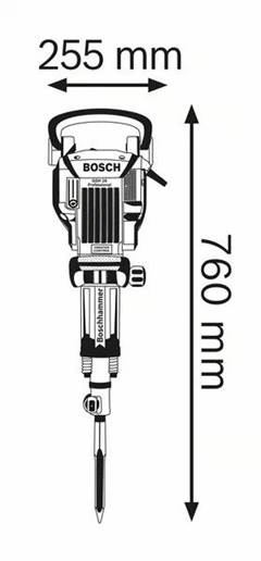 Martelo Demolidor GSH-16-28 BOSCH