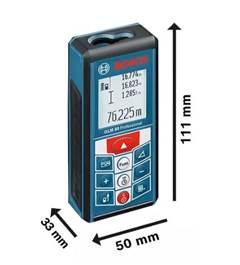 Trena a Laser BOSCH GLM 80 + R60