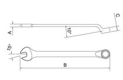 Chave Combinada 41 mm 