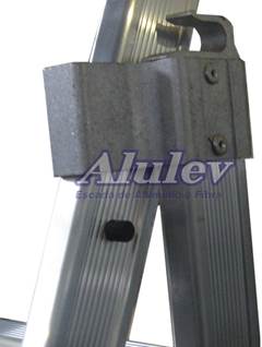 Escada Alumínio Esticável até 4,50m Alulex Profissional 3x1 ED108 8 Degraus