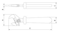 Chave Ajustável Isolada IEC 60900 10 TRAMONTINA  44310010