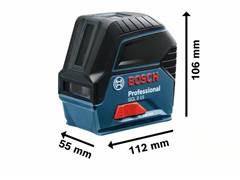 Nivel a Laser Bosch GCL 2-15 com Maleta