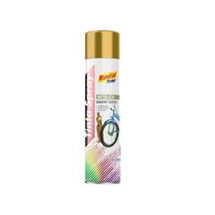 Tinta Spray 400ml Mundial Prime Metálica Dourado