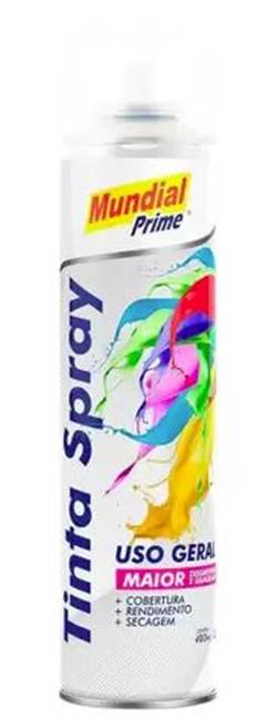 Tinta Spray 400ml Mundial Prime Uso Geral Verniz