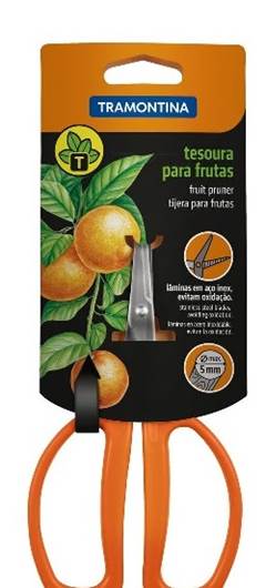 Tesoura para Frutas Tramontina com Lâminas em Aço Inox 78311051