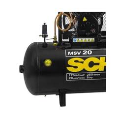 Compressor Shultz MCSV 20 Pés 150 litros 5HP 220/380V