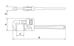 Chave para Tubo 12” 