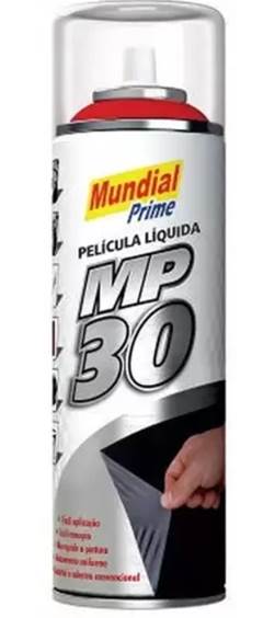 Envelopamento Spray Preto Fosco Mundial Prime MP30 Liquido 500ml