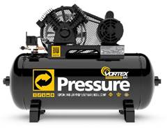Compressor de Ar Pressure Vortex 300 10 pés 100 litros 2HP 110/220V