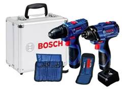 Parafusadeira e Furadeira a Bateria Bosch GSR 120-LI com bateria e carregador 