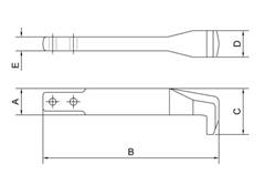 Garra para Sacador de Polias 9,9 cm 