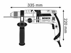 Furadeira de Impacto Bosch Professional GSB 24-2 1.100W 