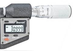 Micrômetro Digital Starrett 3732MEXFL-50 Capacidade 25 - 50mm 1 - 2'' - Sem Saída