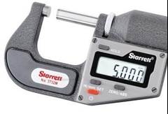 Micrômetro Digital Starrett 3732MEXFL-25 Capacidade 0-25mm 0 - 1'' - Sem Saída 