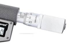 Micrômetro Externo com Isoladores no Arco Starrett 444.1MXRL-25 Capacidade 0-25mm