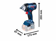 Chave de impacto sem fio Bosch GDS 18V-400 Professional