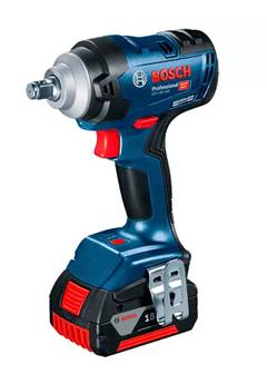 Chave De Impacto GDS 18V-400 BOSCH c/ 2 Bateria e Carregador