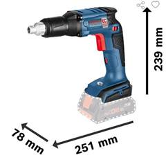 Parafusadeira Drywall Bateria GSR 18VEC TE BOSCH