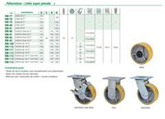 Rodízio Fixo de Ferro Fundido de 5” Marcon RM-91 Cap. 220Kg