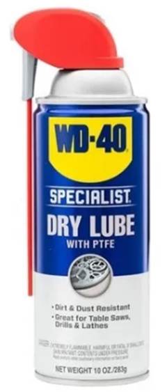 Lubrificante WD-40 Dry Lube Seco Aerossol 400ML 