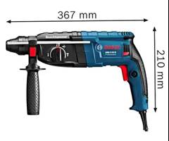 Martelo Perfurador Rompedor Bosch Professional GBH 2-24D 820W 220V 0611.2A0.2E6-000