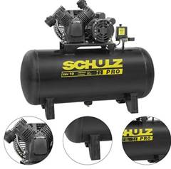 Compressor de Ar Shultz CSV10 Pés 100 litros 2HP 220V