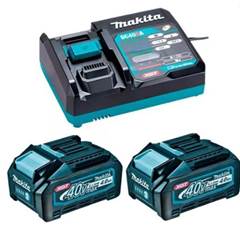 Kit Makita Chave de Impacto 3/4 + Soprador de Folha 40V com 2 Baterias