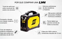 Máquina de Solda Inversora ESAB Rogue LHN 242i - 220V