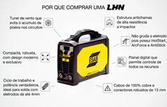 Máquina de Solda Inversora ESAB Rogue LHN 202i - 220V