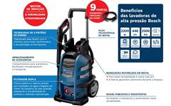 Lavadora Alta Pressão BOSCH GHP 4-50 220v