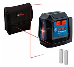 Nível A Laser 2 Linhas Vermelha 12m Bosch 0601065220