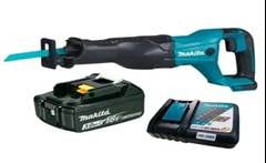 Serra Sabre 18v Makita Djr186z c/ Bat 3ah + Carregador